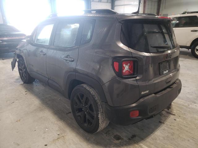 ZACCJABB6JPH86414 - 2018 JEEP RENEGADE L GRAY photo 3