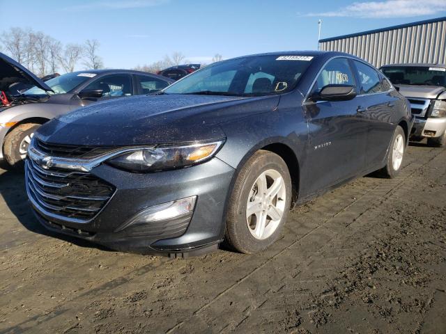 1G1ZB5ST9LF148910 - 2020 CHEVROLET MALIBU LS BLUE photo 2