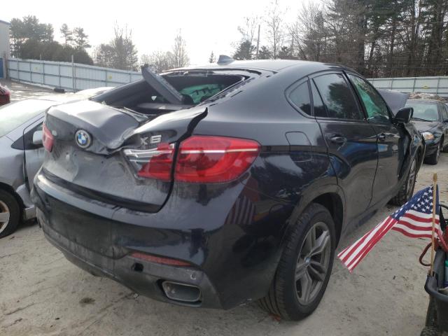 5UXKU2C56F0N76957 - 2015 BMW X6 XDRIVE3 BLACK photo 4