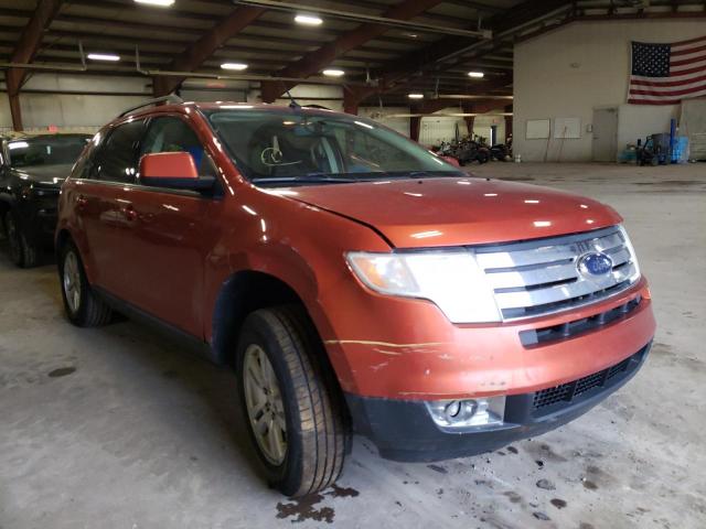 2FMDK38C07BB28013 - 2007 FORD EDGE SEL ORANGE photo 1