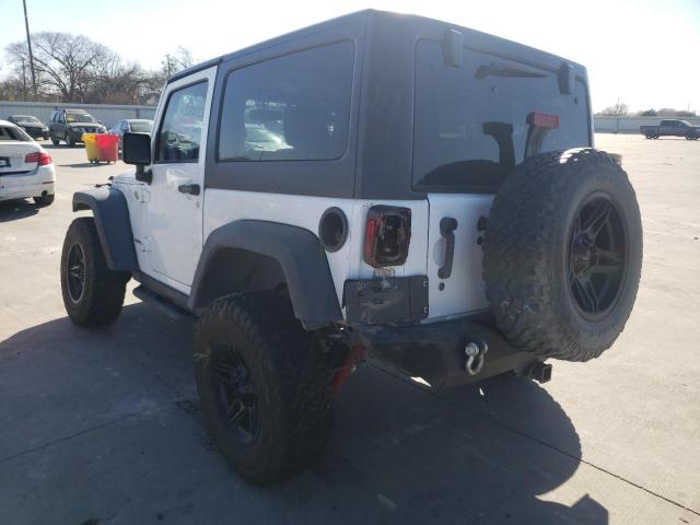 1C4AJWAG0GL144950 - 2016 JEEP WRANGLER S WHITE photo 3