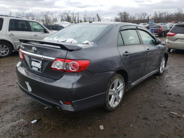 2T1BU4EE7DC997485 - 2013 TOYOTA COROLLA BASE  photo 4