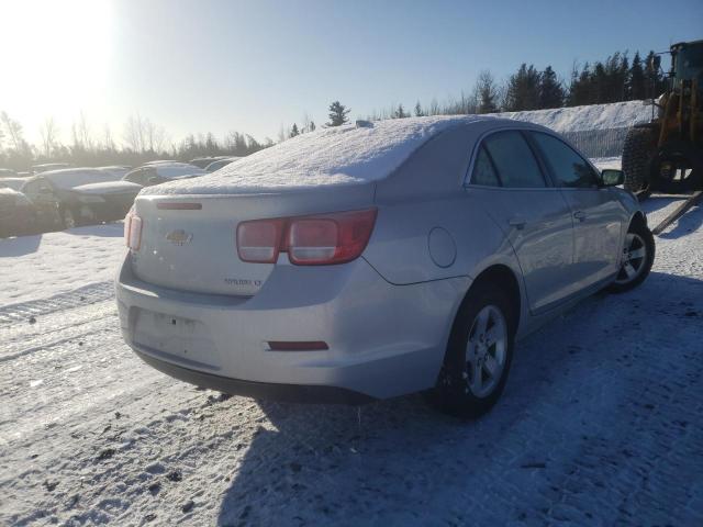 1G11C5SL0FF320384 - 2015 CHEVROLET MALIBU 1LT ვერცხლისფერი ფოტო 4
