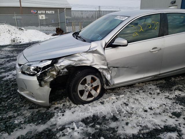 1G11C5SL0FF320384 - 2015 CHEVROLET MALIBU 1LT ვერცხლისფერი ფოტო 9