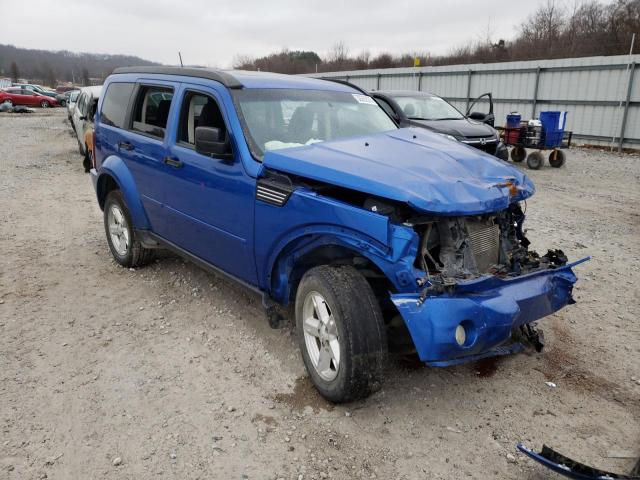 1D8GU58KX7W637797 - 2007 DODGE NITRO BLUE photo 1