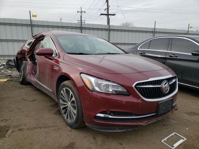1G4ZP5SS7HU131568 - 2017 BUICK LACROSSE E RED photo 1
