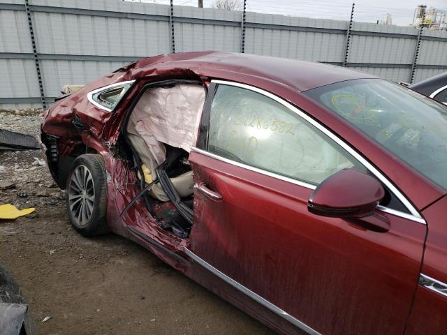 1G4ZP5SS7HU131568 - 2017 BUICK LACROSSE E RED photo 9