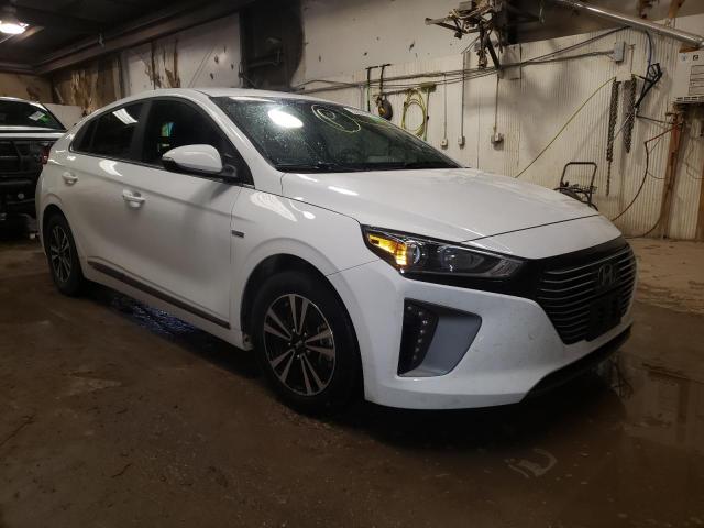 KMHC75LC3KU140482 - 2019 HYUNDAI IONIQ SEL WHITE photo 1