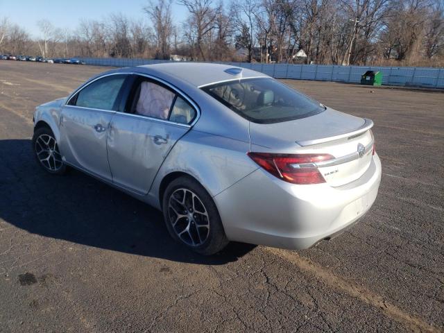 2G4GL5EX4H9111737 - 2017 BUICK REGAL SPOR SILVER photo 3