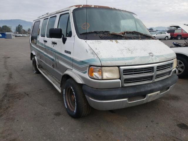 2B7HB21YXRK584917 - 1994 DODGE RAM VAN B2 WHITE photo 1