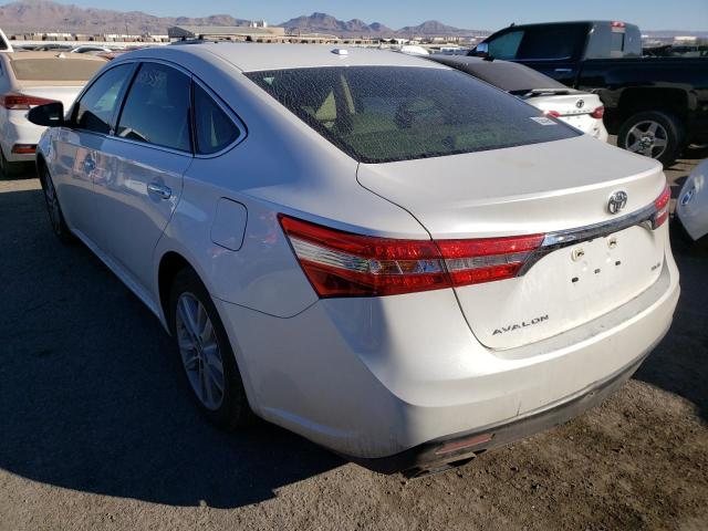 4T1BK1EB6FU176373 - 2015 TOYOTA AVALON XLE WHITE photo 3