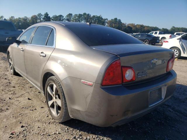 1G1ZC5E15BF206307 - 2011 CHEVROLET MALIBU 1LT ნაცრისფერი ფოტო 3