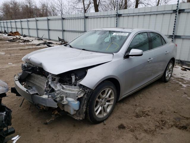 1G11D5RR5DF103384 - 2013 CHEVROLET MALIBU 1LT SILVER photo 2