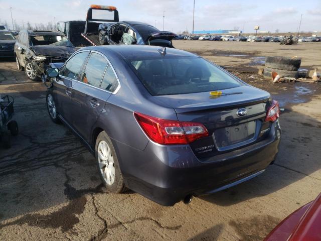 4S3BNBC61G3045964 - 2016 SUBARU LEGACY 2.5 GRAY photo 3