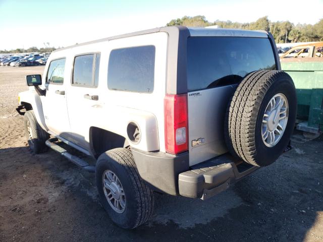 5GTDN13E678198877 - 2007 HUMMER H3 GRAY photo 3