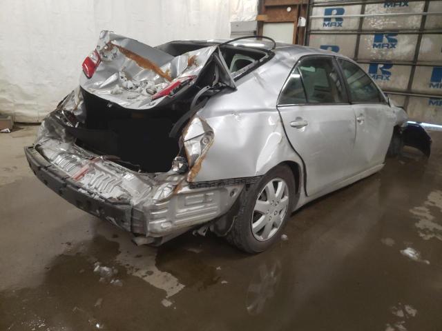 4T1BE46K38U746386 - 2008 TOYOTA CAMRY CE SILVER photo 4