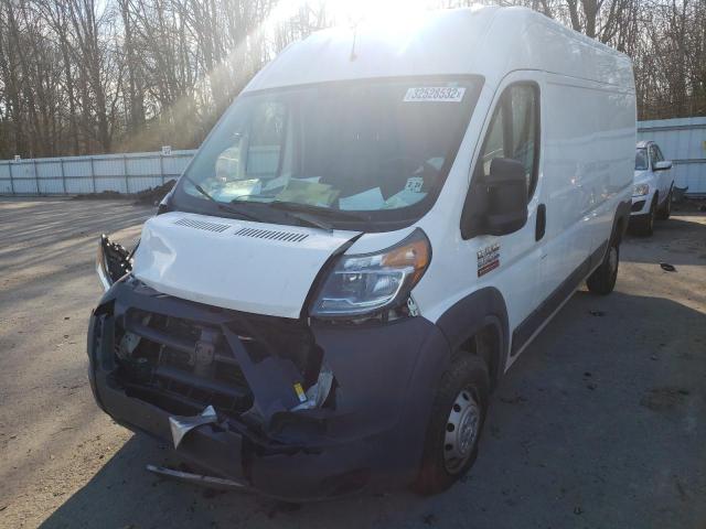 3C6TRVDG0JE144266 - 2018 RAM PROMASTER WHITE photo 2