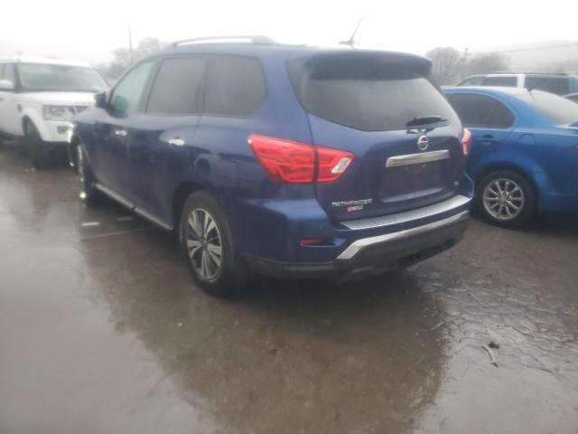 5N1DR2MN9HC692564 - 2017 NISSAN PATHFINDER BLUE photo 3