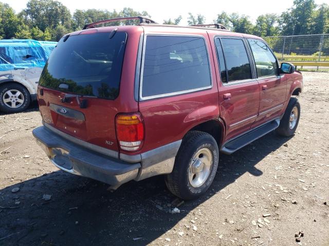 1FMDU34E8XUA72902 - 1999 FORD EXPLORER BURGUNDY photo 4