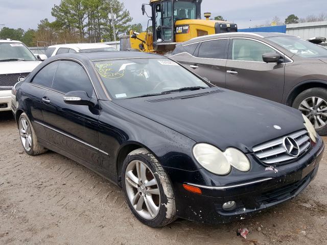 WDBTJ56J46F196181 - 2006 MERCEDES-BENZ CLK 350 BLACK photo 1