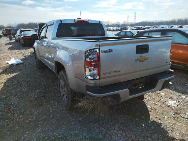 1GCGSBE33F1207217 - 2015 CHEVROLET COLORADO L SILVER photo 3