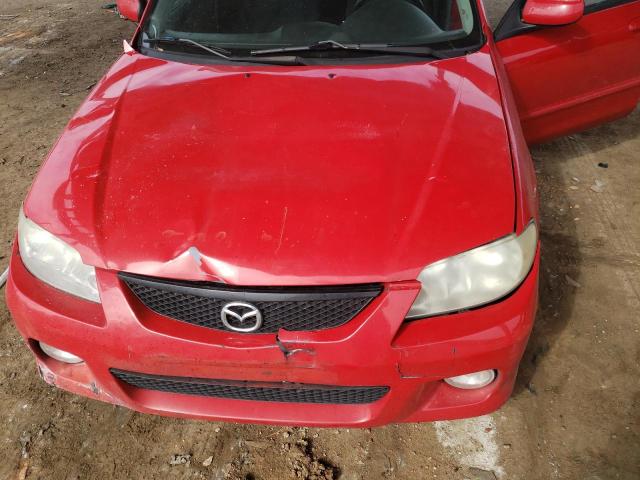 JM1BJ245631213282 - 2003 MAZDA PROTEGE PR RED photo 7