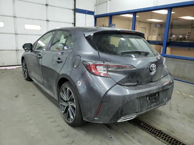 JTNC4MBE2M3129729 - 2021 TOYOTA COROLLA XS GRAY photo 3