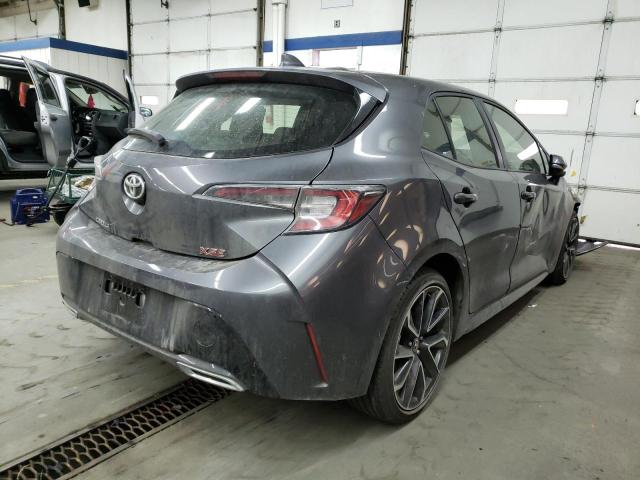 JTNC4MBE2M3129729 - 2021 TOYOTA COROLLA XS GRAY photo 4