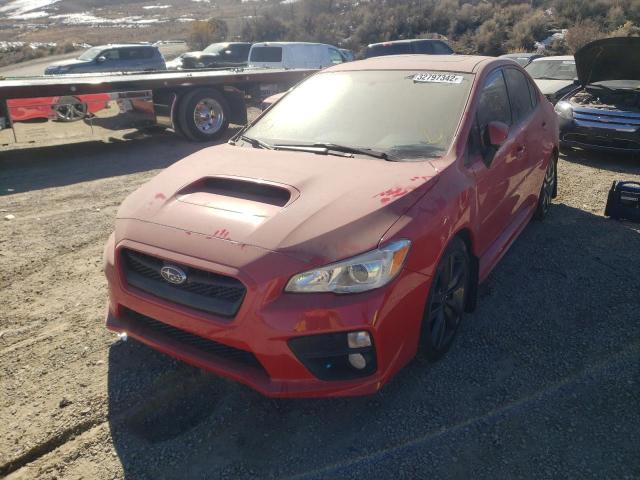 JF1VA1F64G9809663 - 2016 SUBARU WRX PREMIU RED photo 2