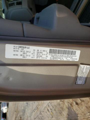 1A8HX58248F158439 - 2008 CHRYSLER ASPEN LIMI Qızıl foto 10