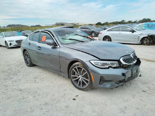 3MW5R1J06M8C07386 - 2021 BMW 330I CHARCOAL photo 1