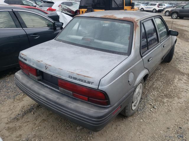 1G1JC5449R7165516 - 1994 CHEVROLET CAVALIER V GRAY photo 4