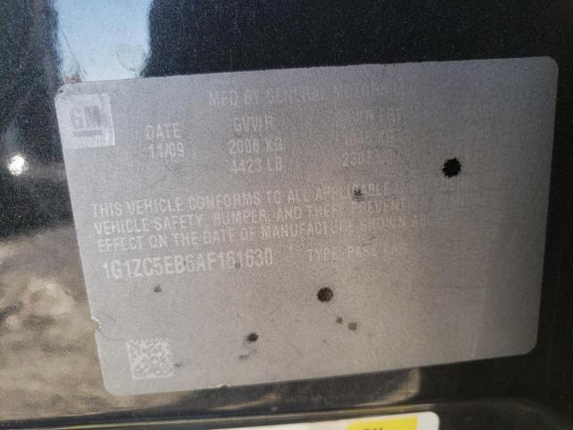 1G1ZC5EB6AF161630 - 2010 CHEVROLET MALIBU 1LT  照片 10