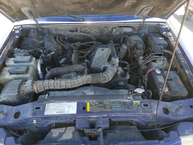 4F4YR16V23TM00587 - 2003 MAZDA B3000 CAB BLUE photo 7