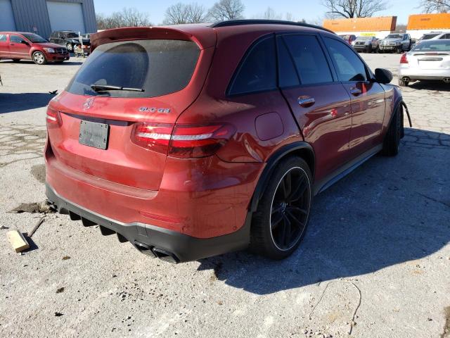 WDC0G8JB4KF499440 - 2019 MERCEDES-BENZ GLC 63 4MATIC AMG  photo 4