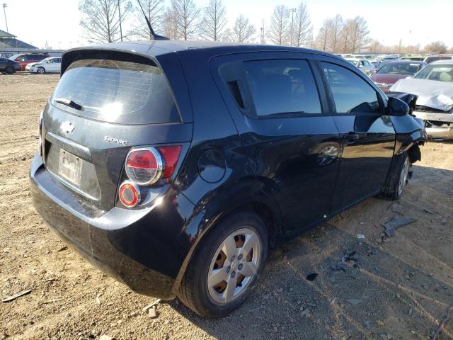 1G1JA6SH5E4242203 - 2014 CHEVROLET SONIC LS BLACK photo 4