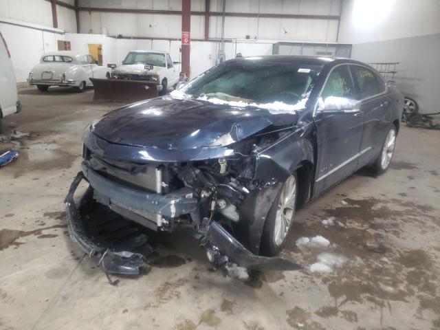 2G1145SL4E9146131 - 2014 CHEVROLET IMPALA LTZ BLACK photo 2