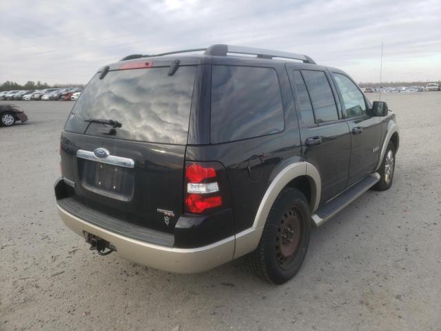 1FMEU74876UA41872 - 2006 FORD EXPLORER BLACK photo 4