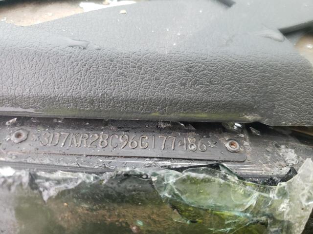 3D7KR28C96G177486 - 2006 DODGE RAM 2500 S Ağ foto 10