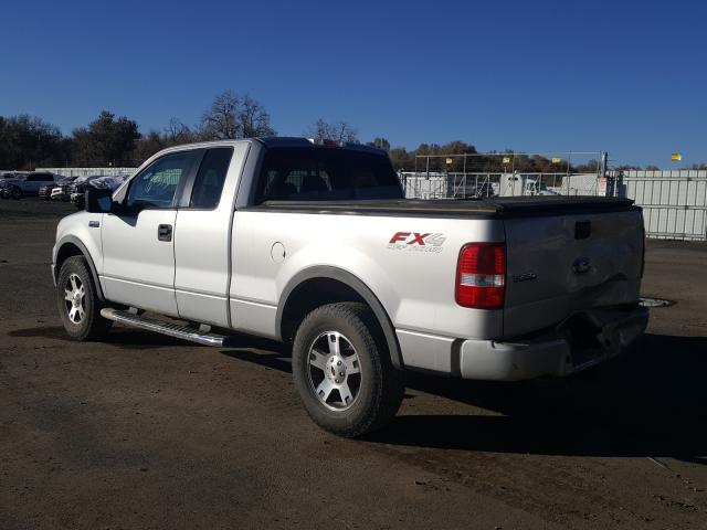 1FTPX14576NA12972 - 2006 FORD F150 SILVER photo 3