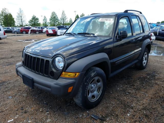 1J4GK48K26W268408 - 2006 JEEP jeep liberty sp  photo 2