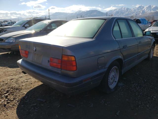 WBAHD6322SGK83211 - 1995 BMW 525 I AUTO BLUE photo 4