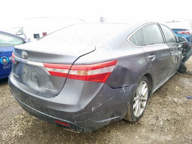 4T1BK1EB7EU096627 - 2014 TOYOTA AVALON BAS GRAY photo 4