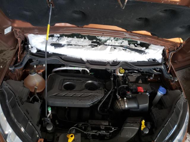 MAJ6P1UL0JC168940 - 2018 FORD ECOSPORT S ORANGE photo 7