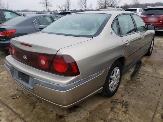 2G1WF55E619234508 - 1999 CHEVROLET IMPALA TAN photo 4