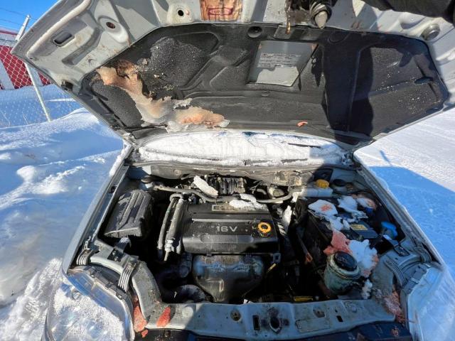 KL1TD65648B220895 - 2008 CHEVROLET AVEO BASE SILVER photo 7