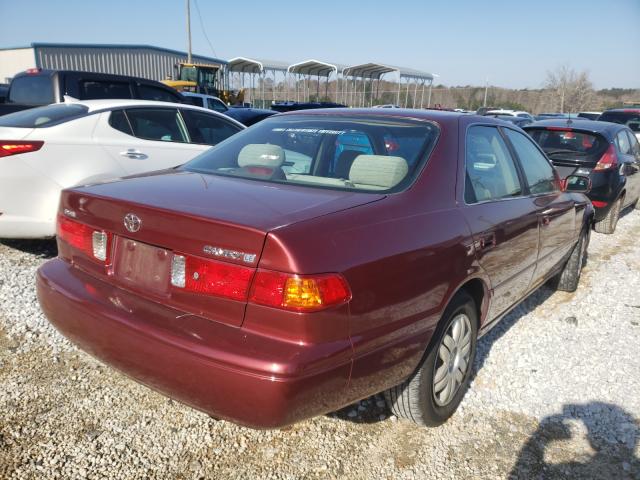 4T1BG22K4YU753254 - 2000 TOYOTA CAMRY CE RED photo 4