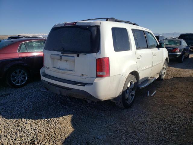 5FNYF4H55FB068782 - 2015 HONDA PILOT WHITE photo 4