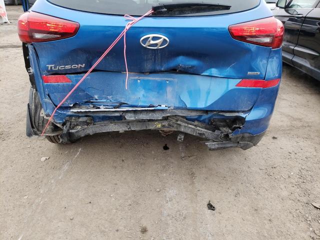 KM8J2CA4XKU996481 - 2019 HYUNDAI TUCSON SE BLUE photo 9