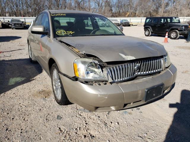 1MEFM421X6G610532 - 2006 MERCURY MONTEGO PR ოქროსფერი ფოტო 1